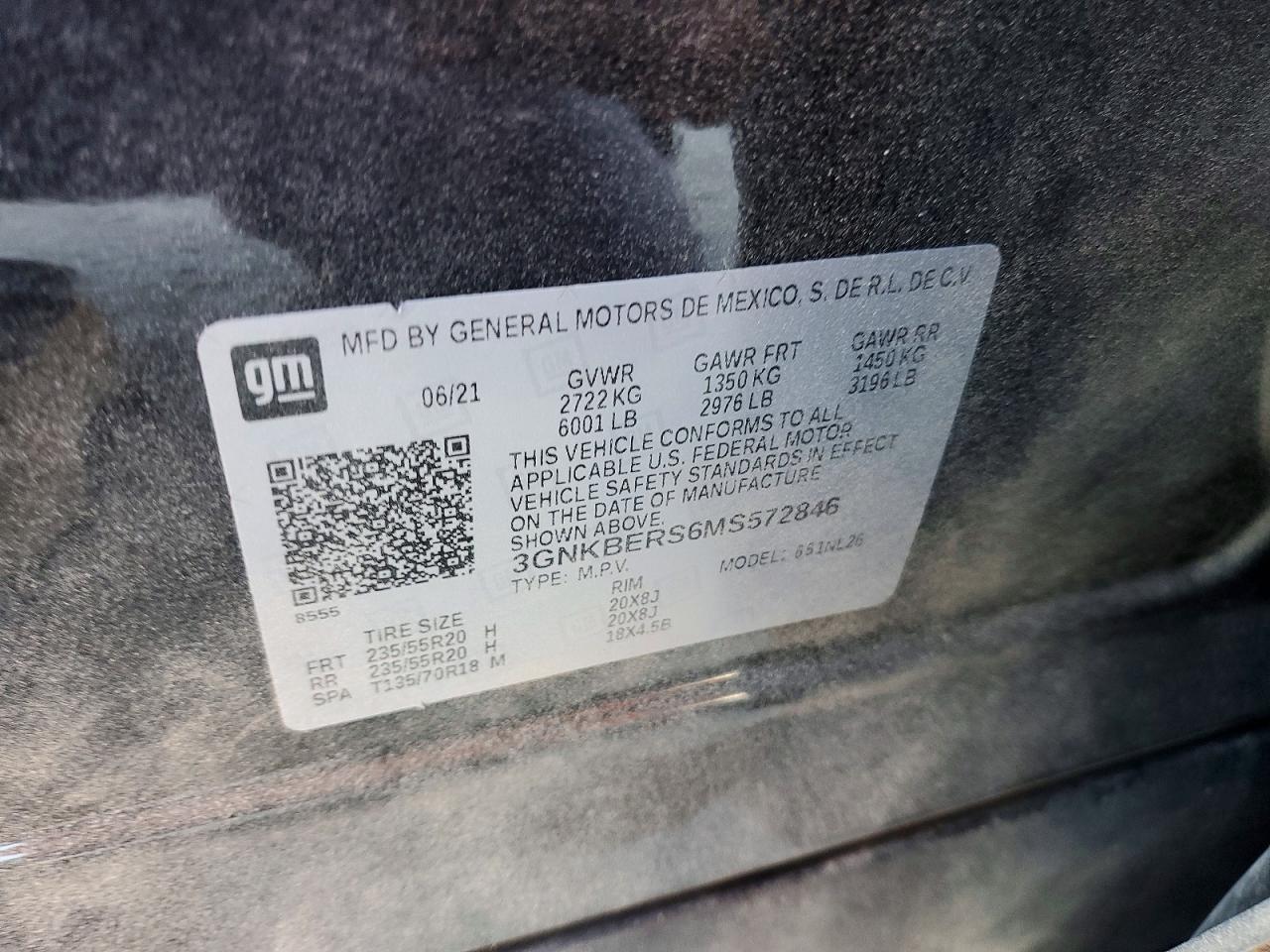 2021 CHEVROLET BLAZER