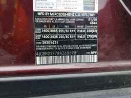 2008 MERCEDES-BENZ ML-Class