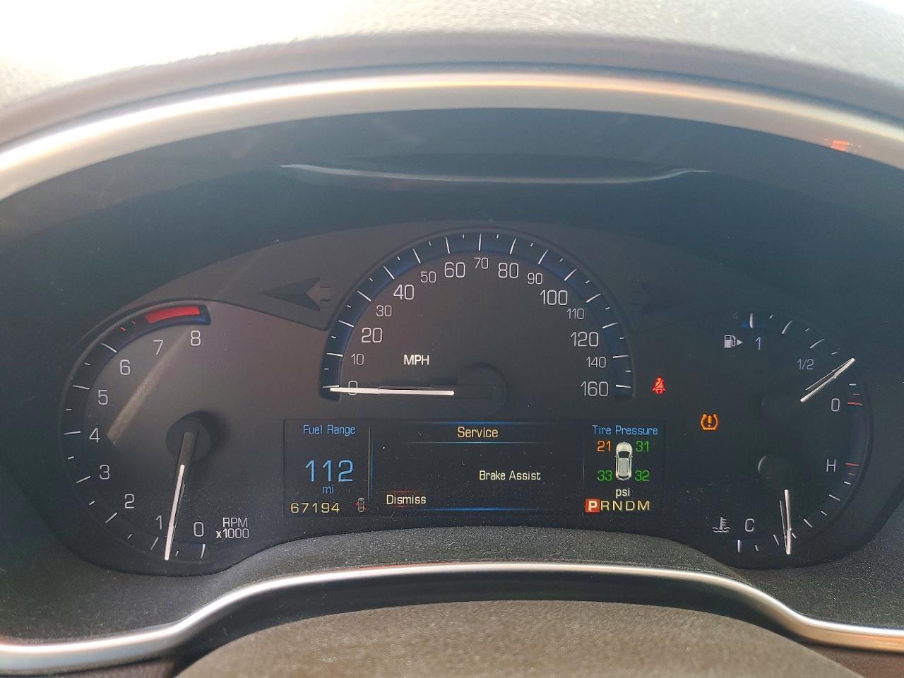 2016 CADILLAC SRX