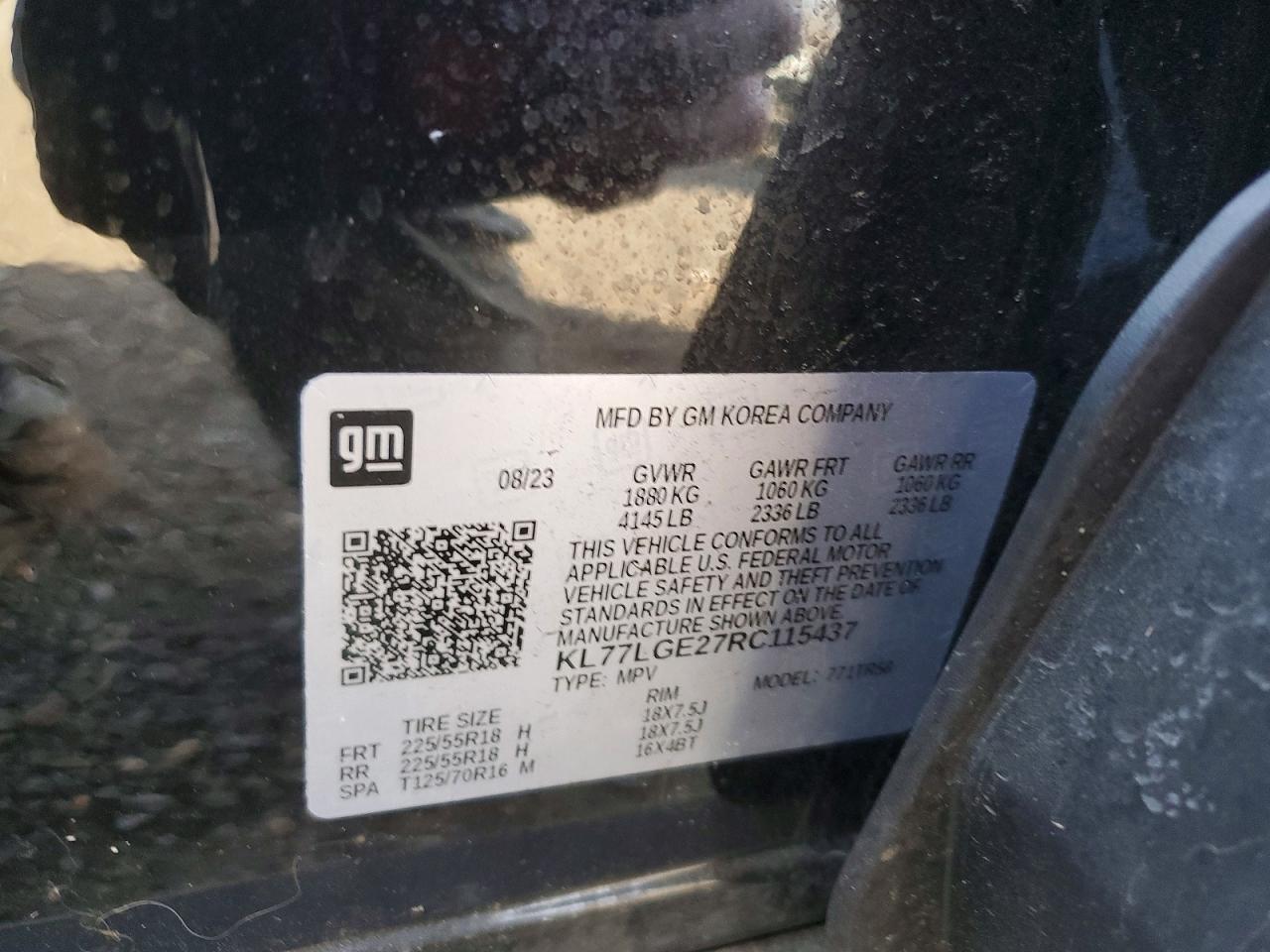 2024 CHEVROLET TRAX