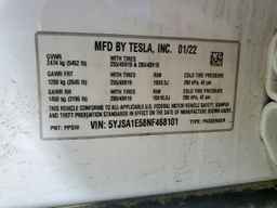 2022 TESLA MODEL S