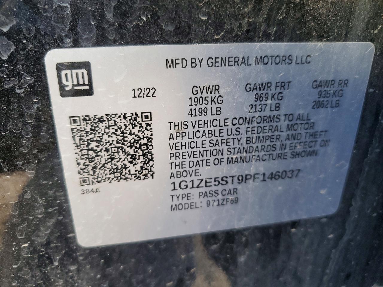 2023 CHEVROLET MALIBU