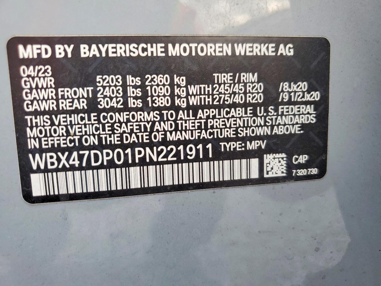 2023 BMW X3