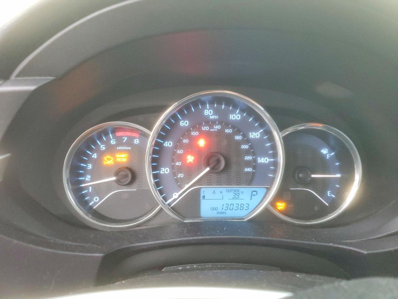 2015 TOYOTA COROLLA