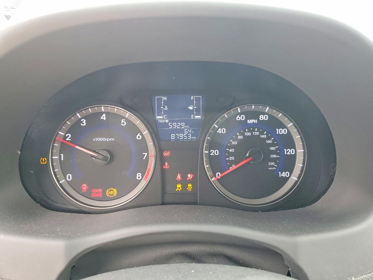 2016 HYUNDAI ACCENT
