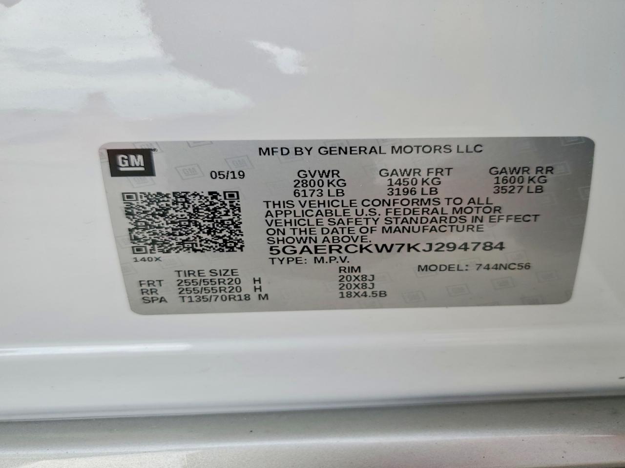 2019 BUICK ENCLAVE
