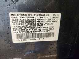 2011 HONDA PILOT