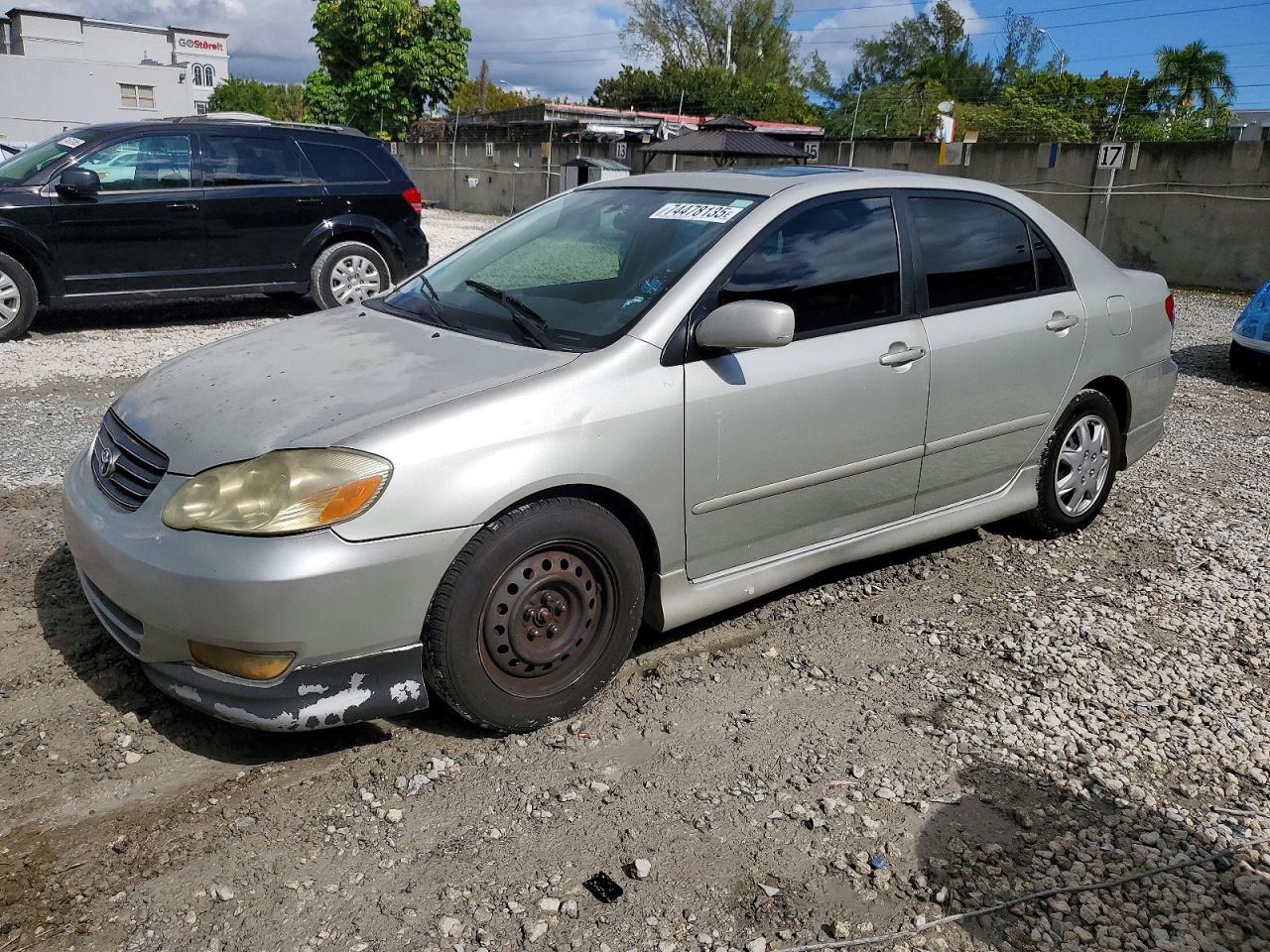 2003 TOYOTA COROLLA