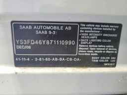 2007 SAAB 9-3
