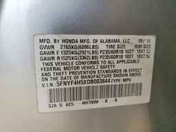 2013 HONDA PILOT