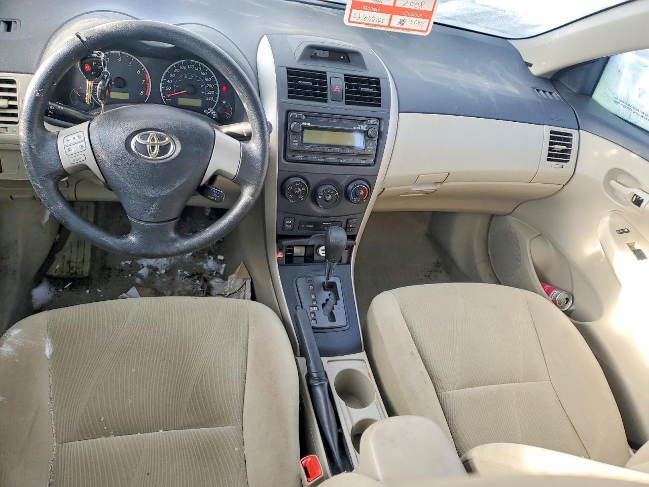 2012 TOYOTA COROLLA