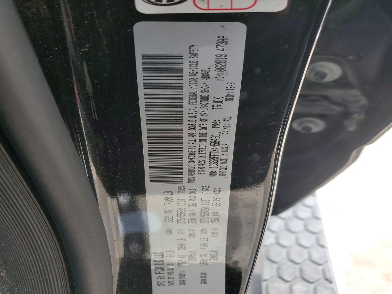 2019 RAM 1500