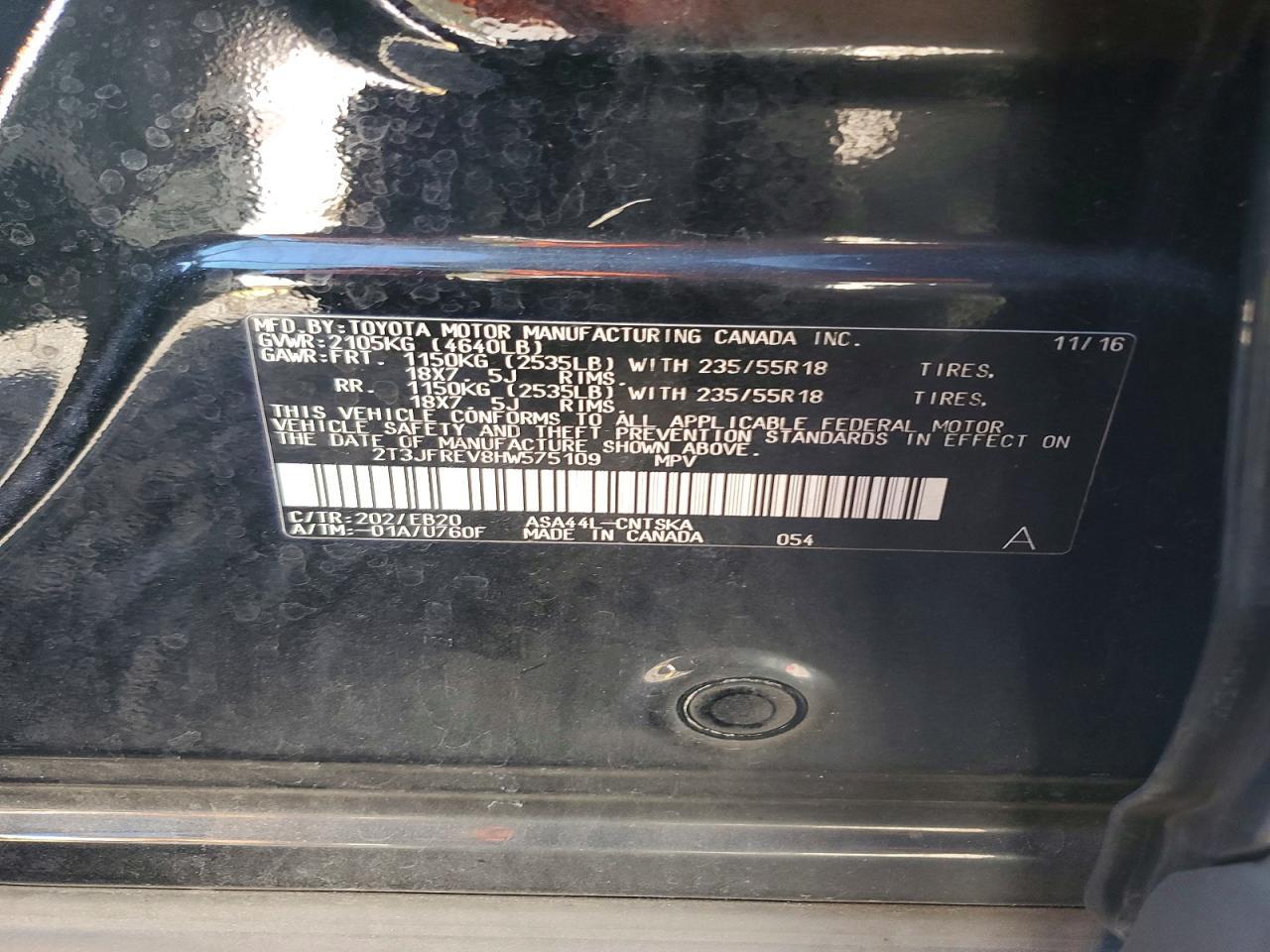 2017 TOYOTA RAV4