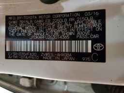 2016 TOYOTA PRIUS