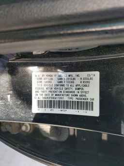 2014 HONDA ACCORD