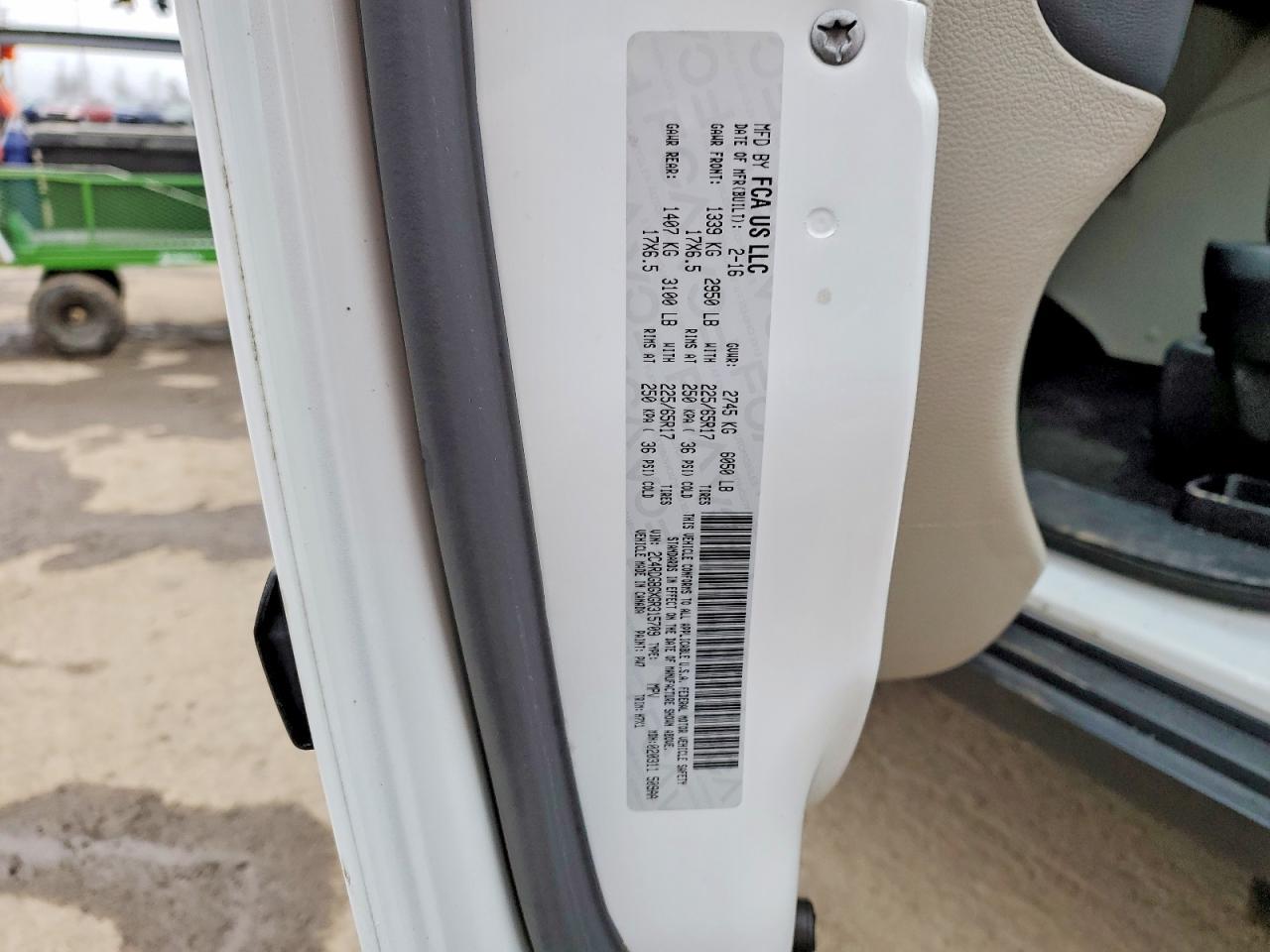 2016 DODGE GRAND CARAVAN