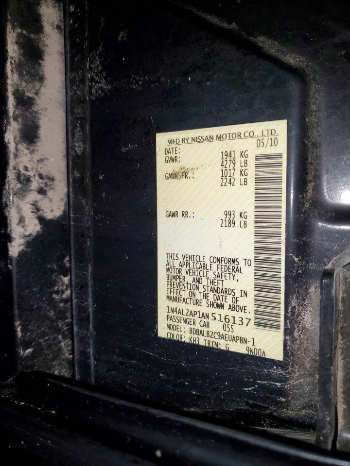 2010 NISSAN ALTIMA