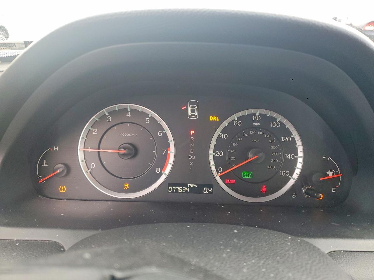 2012 HONDA ACCORD