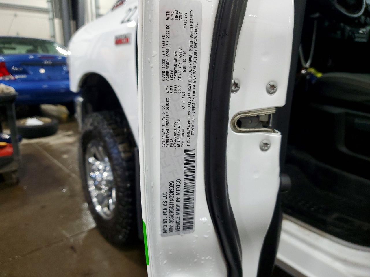2022 RAM 2500