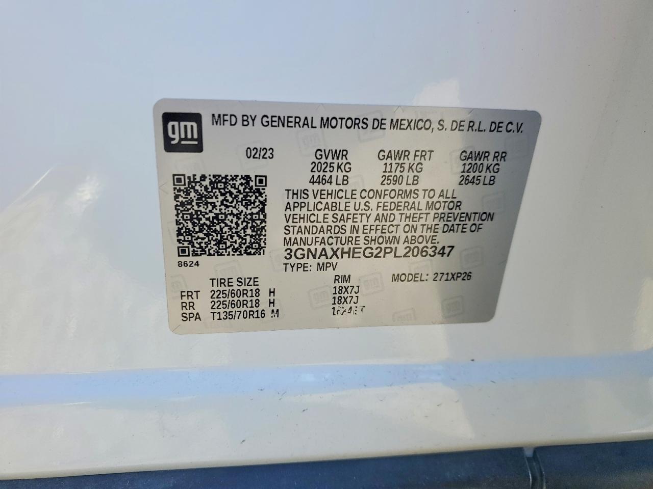 2023 CHEVROLET EQUINOX