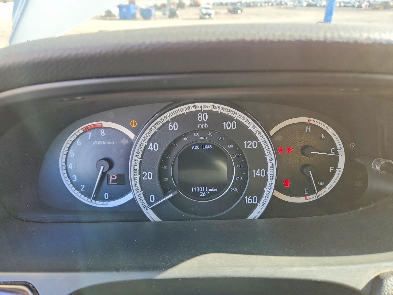 2016 HONDA ACCORD