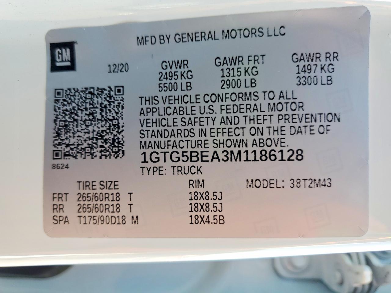 2021 GMC CANYON