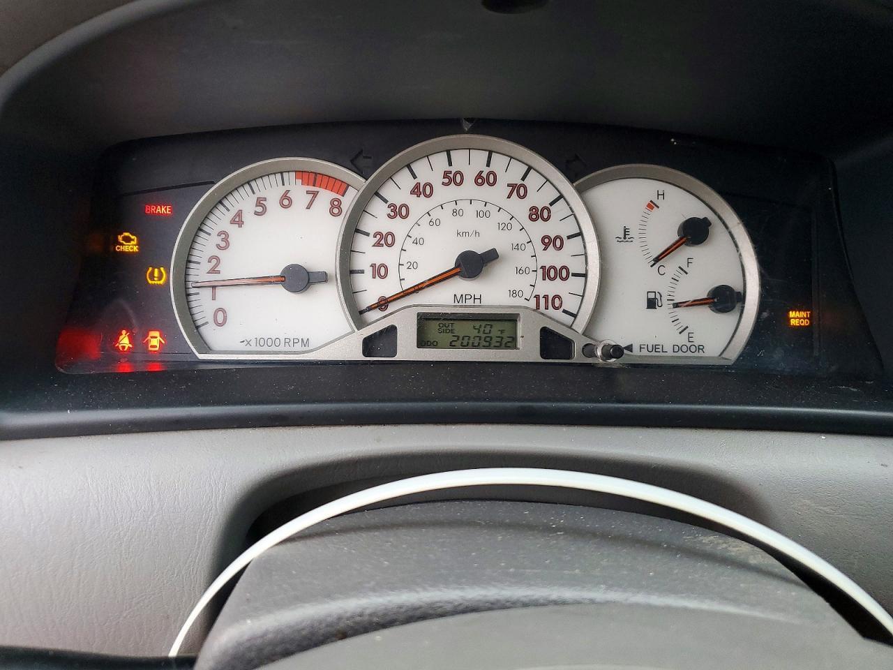 2005 TOYOTA COROLLA