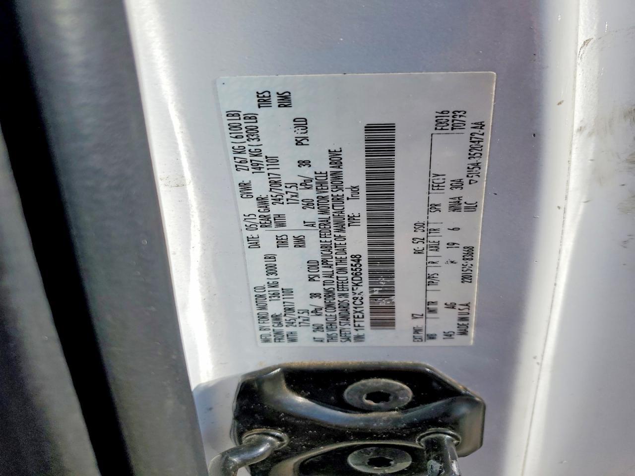 2015 FORD F-150