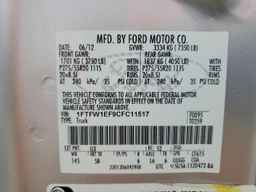 2012 FORD F-150
