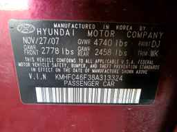2008 HYUNDAI Azera