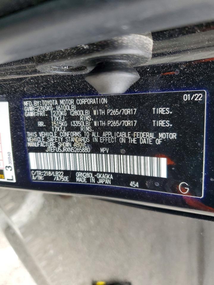 2022 TOYOTA 4Runner