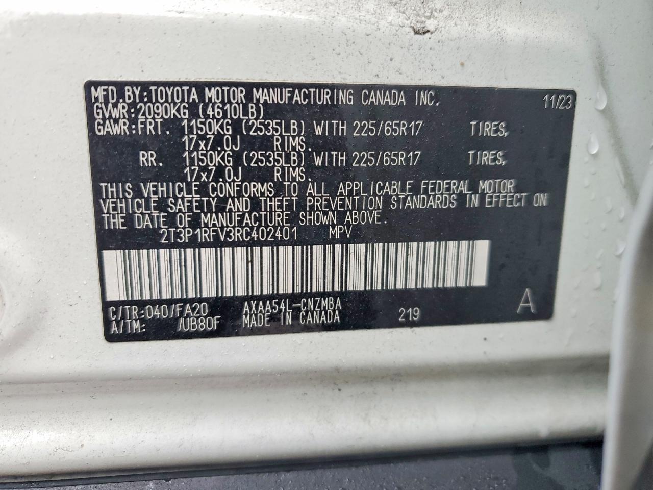 2024 TOYOTA RAV4