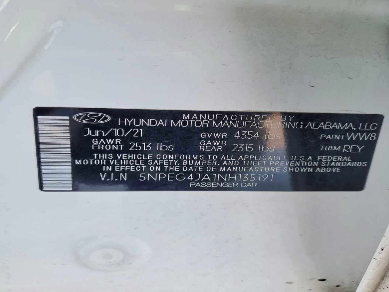 2022 HYUNDAI SONATA