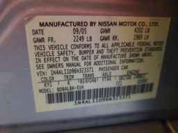 2006 NISSAN ALTIMA