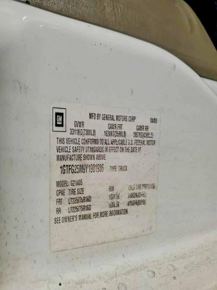 2000 GMC Savana