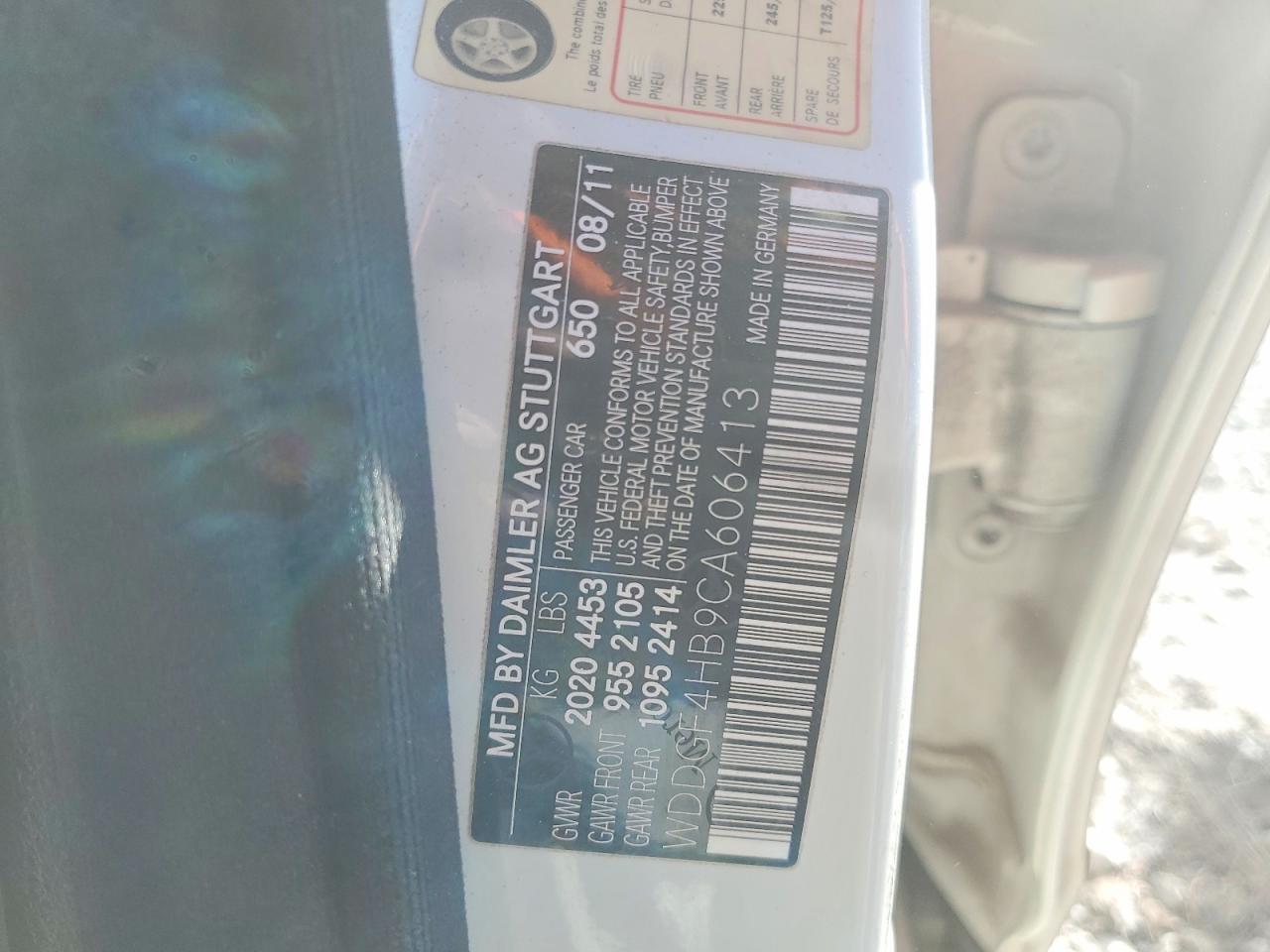 2012 MERCEDES-BENZ C-CLASS