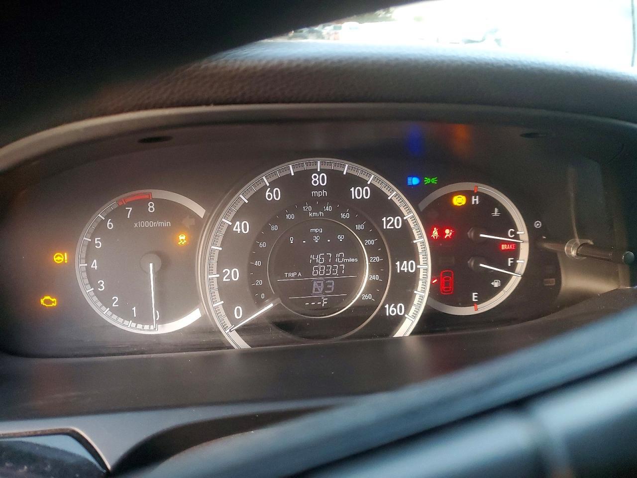 2016 HONDA ACCORD