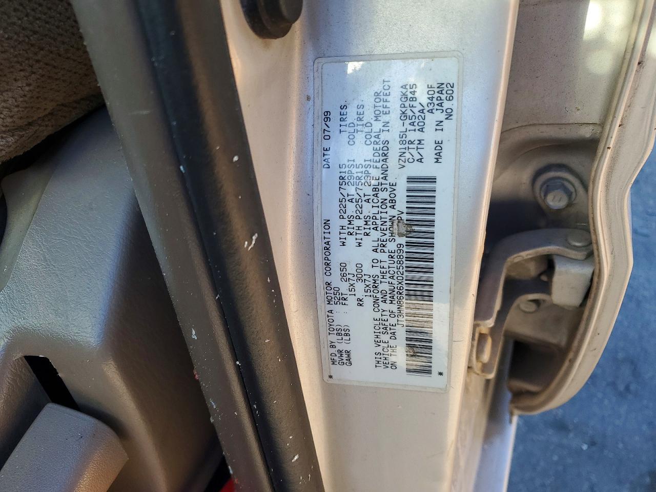 1999 TOYOTA 4Runner