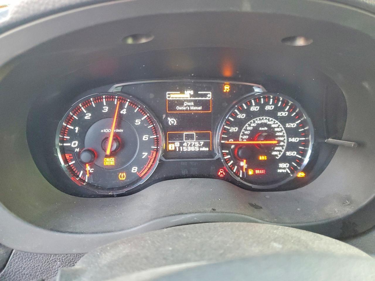 2018 SUBARU WRX