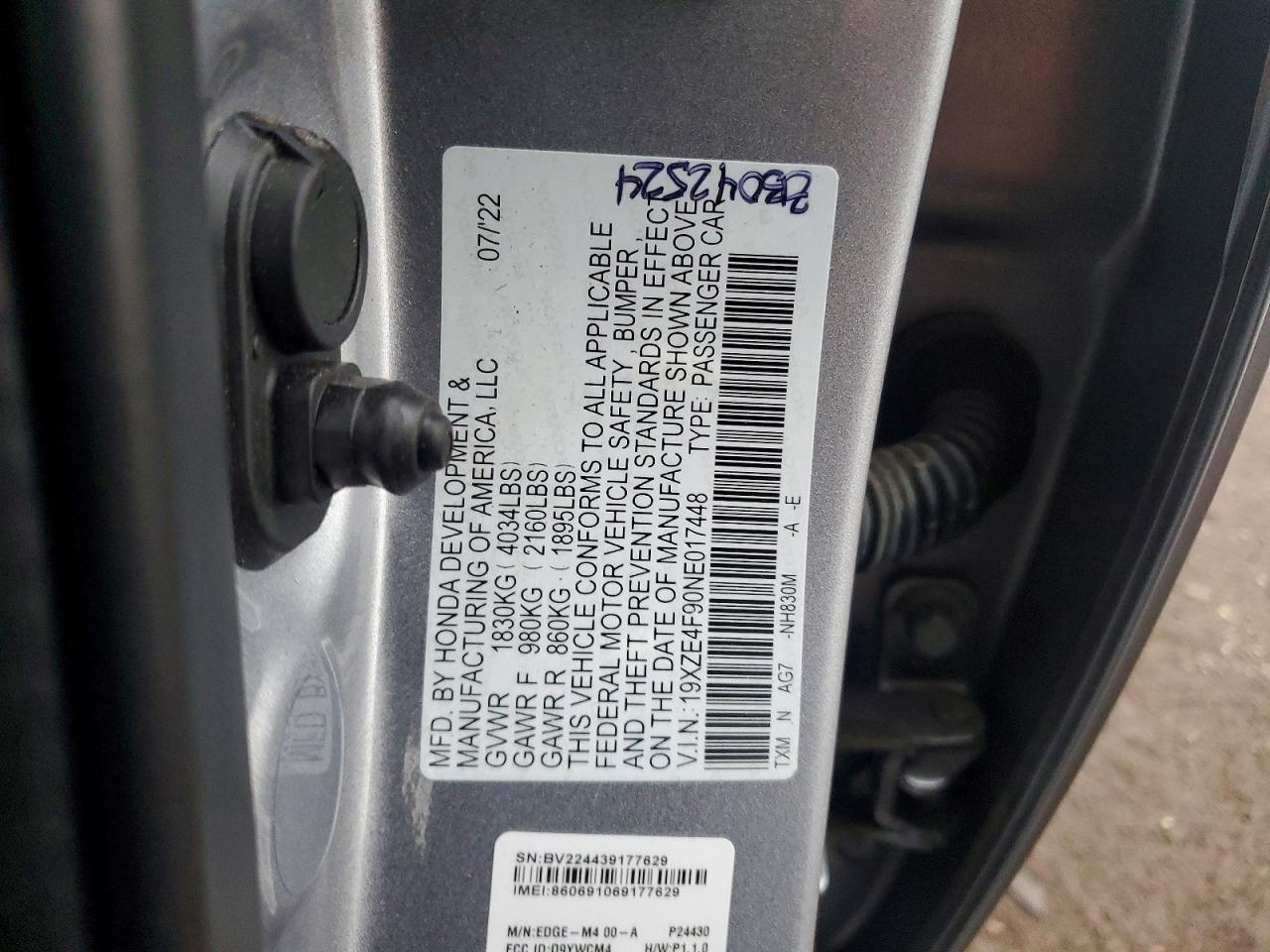 2022 HONDA Insight