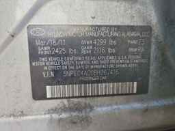 2011 HYUNDAI SONATA