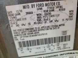 2011 FORD F-150