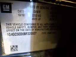 2011 BUICK LACROSSE