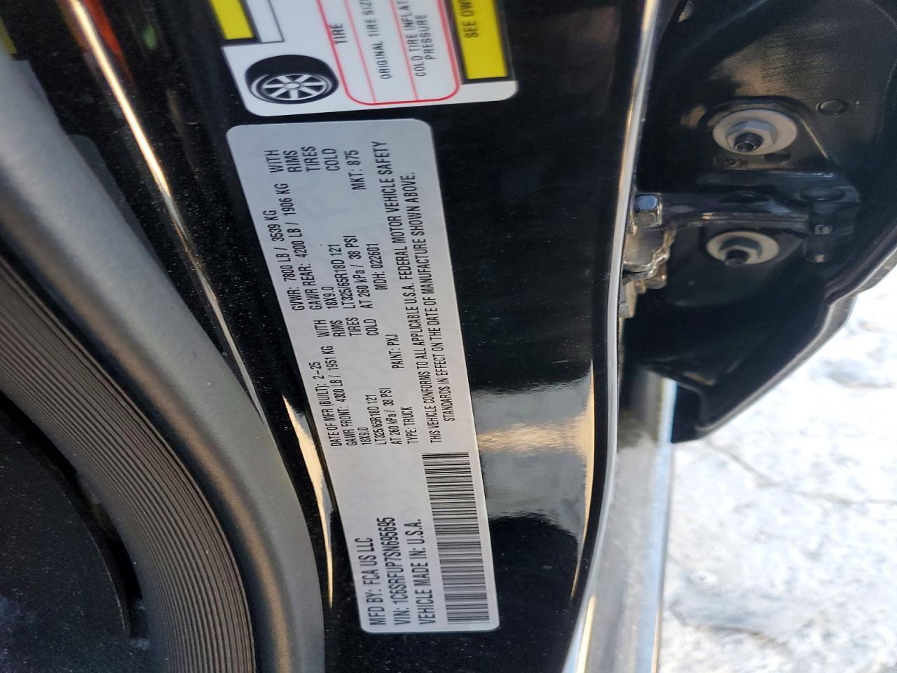 2025 RAM 1500