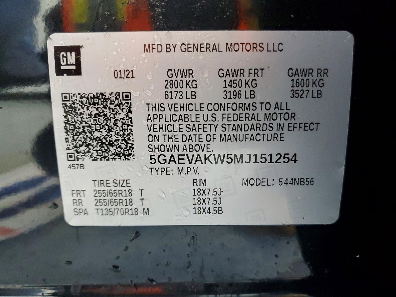 2021 BUICK ENCLAVE