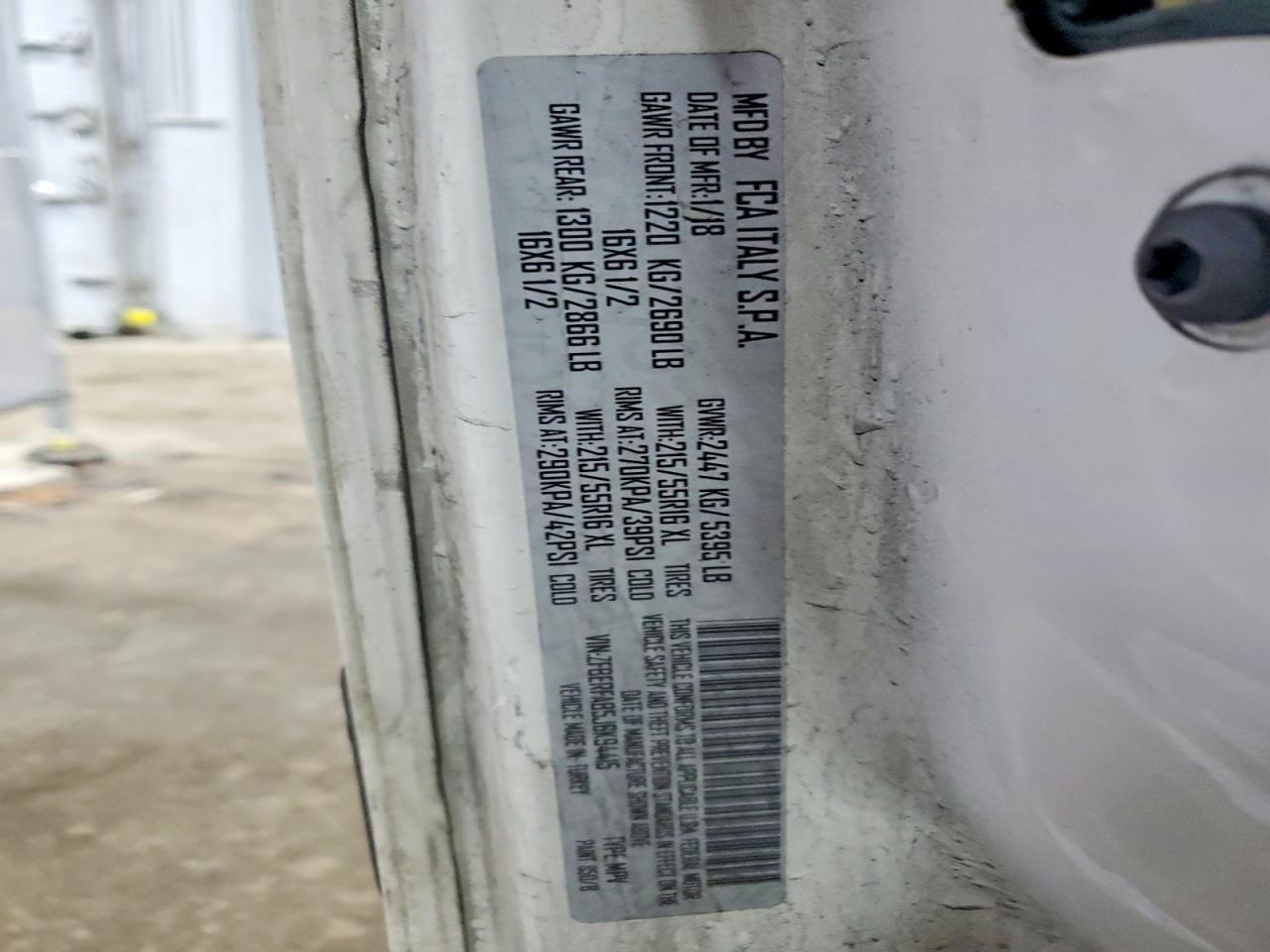 2018 RAM ProMaster City