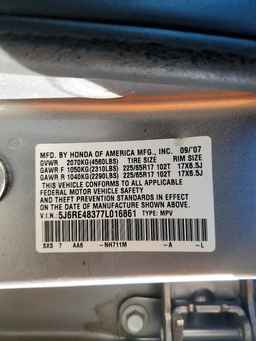 2007 HONDA CR-V