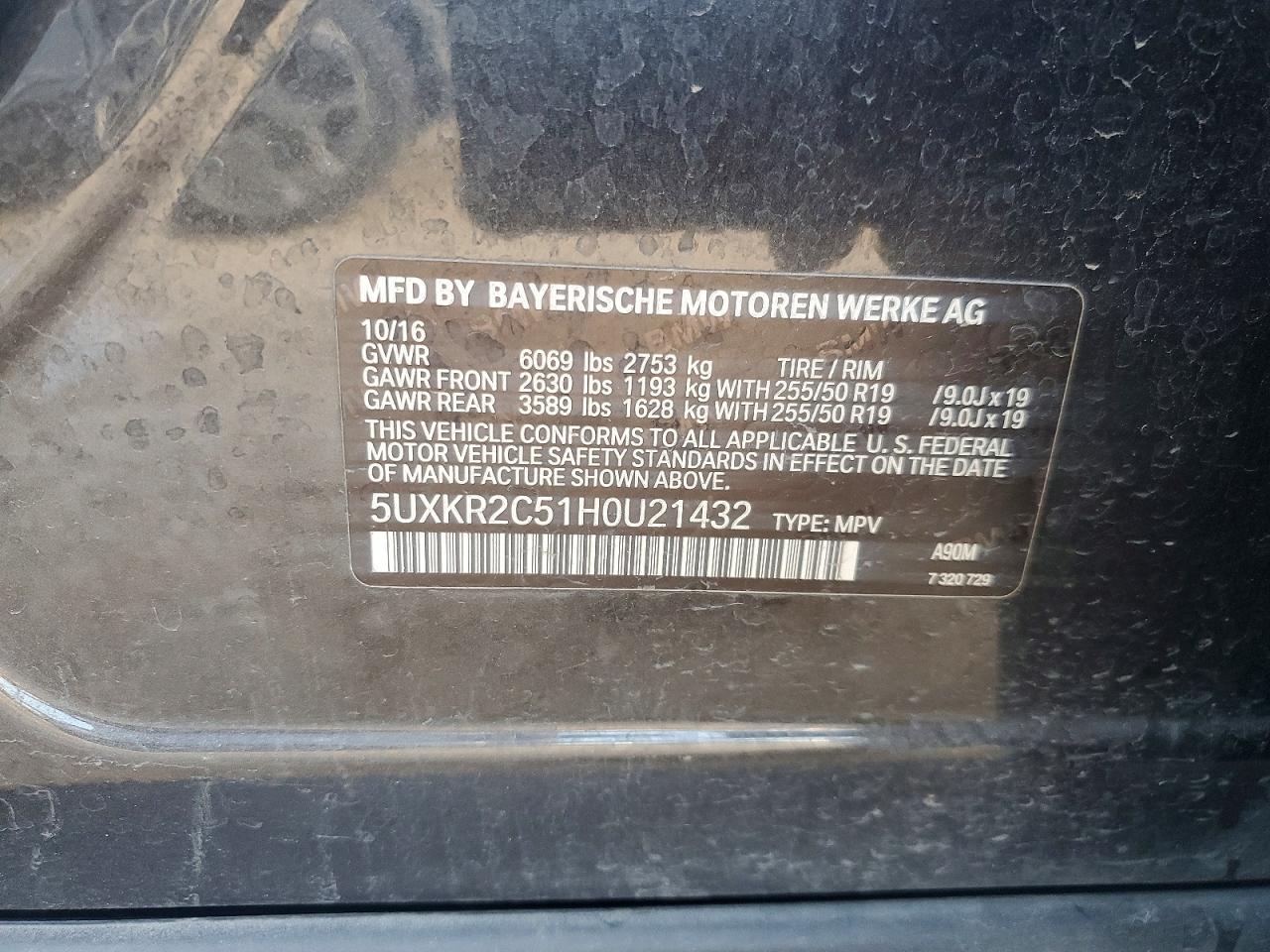 2017 BMW X5