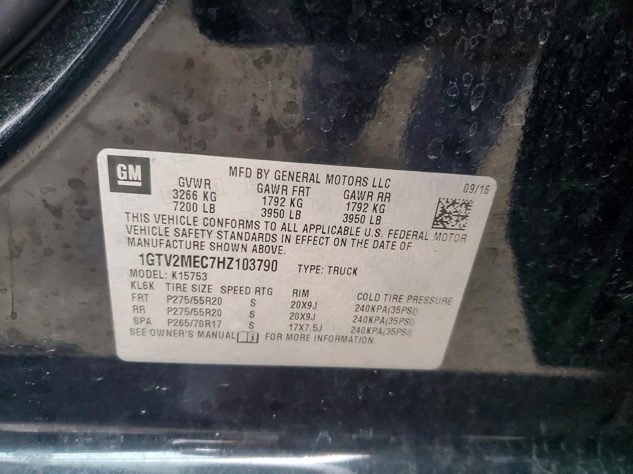 2017 GMC Sierra