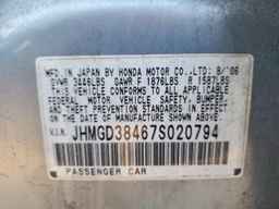 2007 HONDA FIT